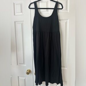 Black Gap cotton dress.